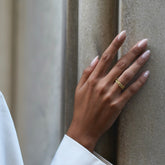 Skinny Layering Adjustable Ring Set